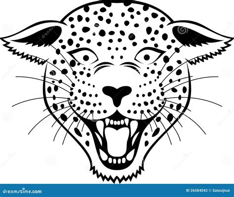 Leopard Head Tattoo Stock Photography - Image: 26584042