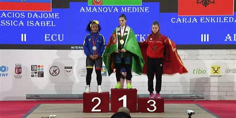 Jessica Palacios Gana Tres Medallas De Plata En El Mundial Prejuvenil