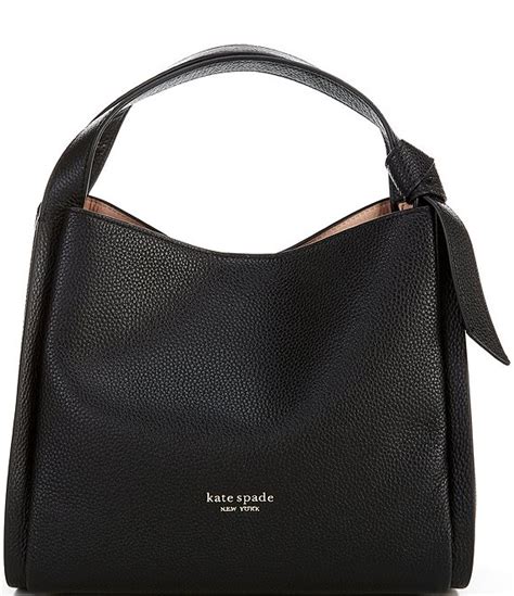 Kate Spade New York Knott Pebbled Leather Medium Crossbody Hobo Bag