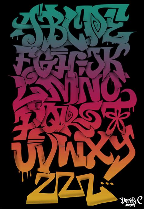 Graff-Alphabet by DareWrek on DeviantArt