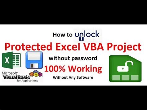 How To Unlock VBA Protect Without Password 100 Working Without Any