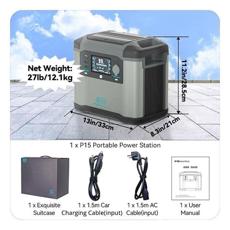 Flashfish P Wh Mah Portable Power Station Solar Generator