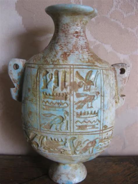 ANCIEN PETIT VASE Amphore Egypte EUR 45 00 PicClick FR