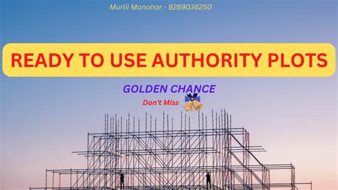 Ready To Use Authority Plots Techzone Patwari Greater Noida West