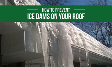 How To Prevent Ice Dams On Your Roof Wattson Home Solutions