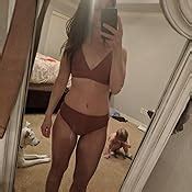 Amazon Cupshe Women Bikini Set Solid Color Sexy Triangle Two Piece Swimsuit Clothing