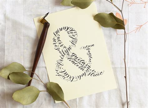 7 Projects That Will Motivate You to Learn Calligraphy – The Postman's ...