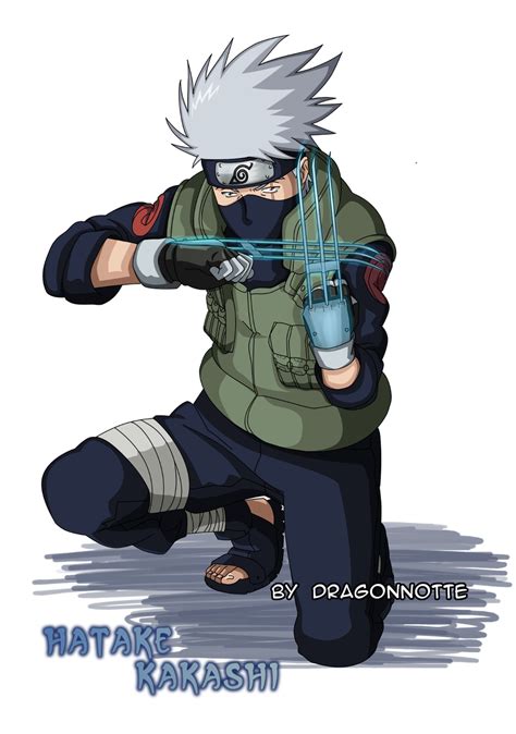 Hatake Kakashi Color Vers By Dragonnotte On Deviantart