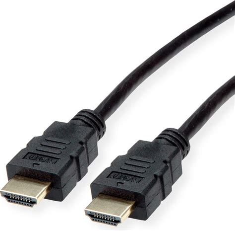 ROLINE HDMI High Speed Kabel Met Ethernet TPE Zwart 7 5 M Bol