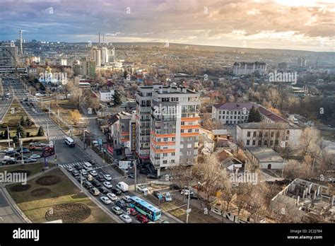 Busy streets of Chisinau, the capital city of Moldova Stock Photo - Alamy