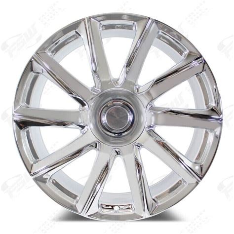 SET of 4 22" Chrome Wheels Fit Cadillac Escalade Chevy Silverado 1500 ...