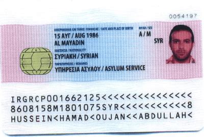 Residence Permit Document Of Greece Immigration Services Residence