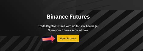 How To Open A Binance Futures Account Coin Arbitrage