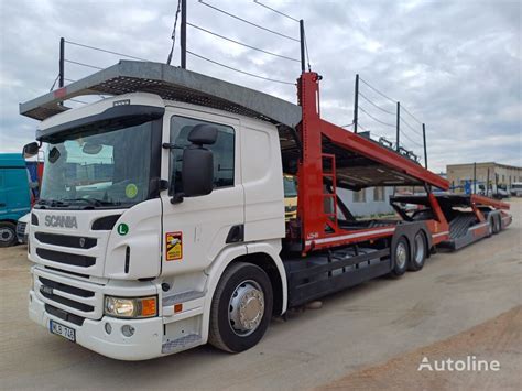 Scania P Car Transporter For Sale Lithuania Utena Gr