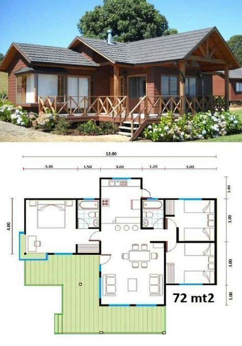 Planos Casas De Madera Prefabricadas Modelo De Casa De 75 Sims House