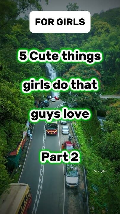 5 Cute Things Girls Do That Guys Love ️ Subscribe Shorts