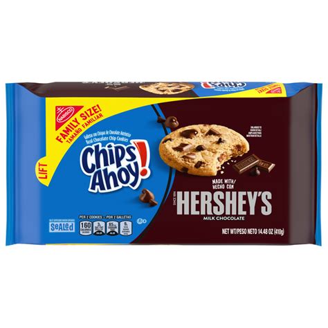 Save On Nabisco Chips Ahoy Chocolate Chip Cookies With Hershey S Milk