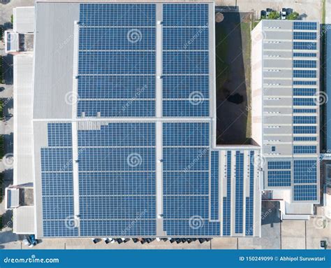 Solar PV Rooftop Grounding System Stock Photo | CartoonDealer.com #84161706