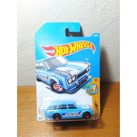 Jual Hot Wheels Datsun Bluebird Wagon Biru JNC Surf Patrol Grill Kotak Shopee Indonesia