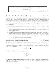 Hw3 Pdf CSCI GA 1170 001 003 Fundamental Algorithms September 28 2021