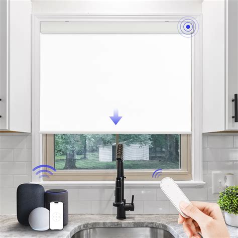 Motorized Smart Window Roller Blinds - Plus Blinds