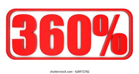 Discount 350 Percent Off 3d Illustration Stock Illustration 428972818