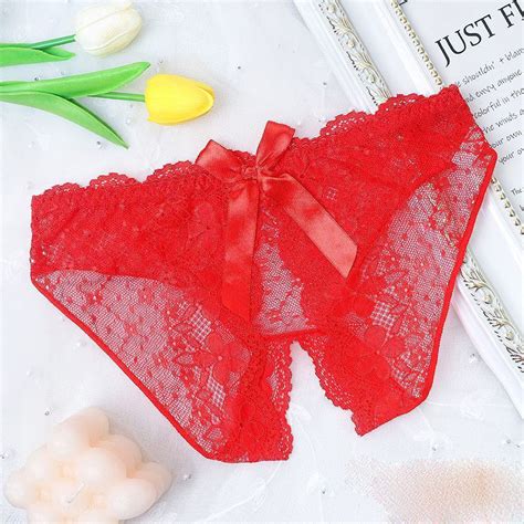 Ruicuw Sexy Lace Low Waisted Underwear For Women With High Aesthetic Value Be Careful Of Machine