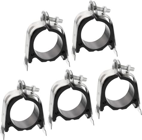 Uxcell Rubber Cushion Strut Clamp 5pcs 2 12 Cushioned Clamp Strut