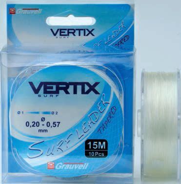 COLA SURF CASTING VERTIX SURFLEADER 20 57 Mm 15M 10 Puentes