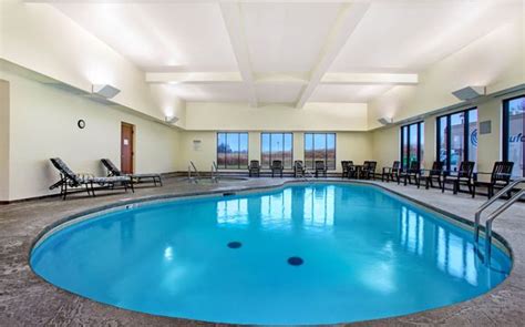 Take a dip in our refreshing indoor pool and spa! by La Quinta Inn & Suites by Wyndham ...