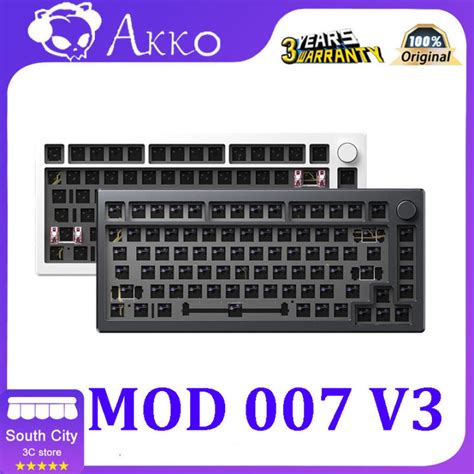 Akko MOD 007 V3 VIA Hot-swappable Wired Mechanical Keyboard DIY Kit ...