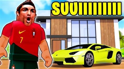 24 STUNDEN Als RONALDO Leben In ROBLOX YouTube