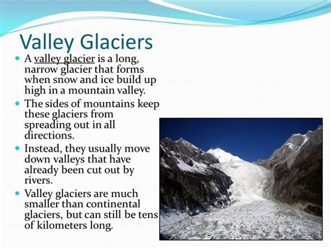 Describe How a Valley Glacier Forms - Jaida-has-Gillespie