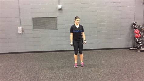 Dumbbell At Sides Alternating Posterior Rotational Lunge Youtube