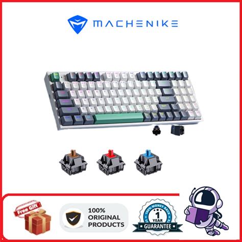 Machenike K500 Wired Mechanical Keyboard 94 Keys Rgb Hot Swap Gaming