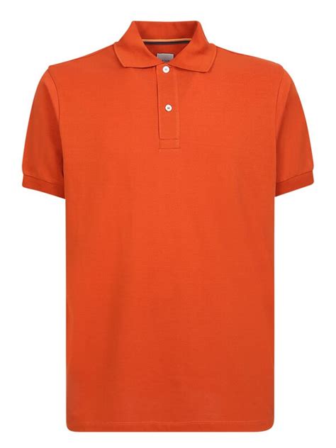 Paul Smith Piquã¨ Polo Orange Editorialist