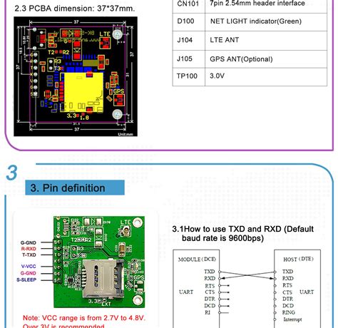 New Y7080e4g3g2g Iot Nb Iot Module Y7080e Breakout Kit Andtech