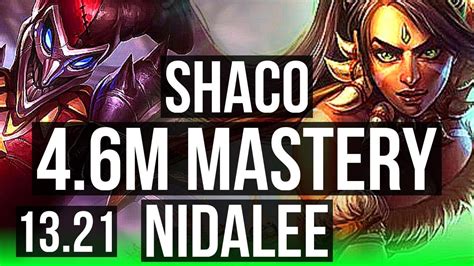 Shaco Vs Nidalee Jng M Mastery Games Godlike