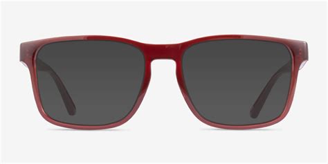 Arnette Elbo Square Transparent Red Frame Glasses For Women