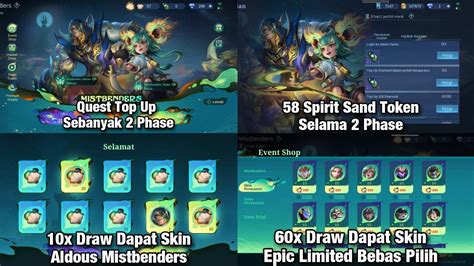 Cara Dapatkan Token Mistbenders X Draw Dapat Skin Aldous