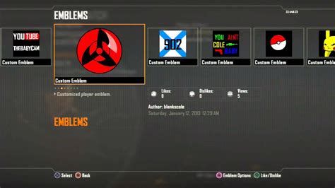 My Cool Custom Black Ops 2 Emblems Youtube