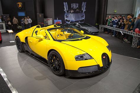 Yellow Bugatti Wallpaper