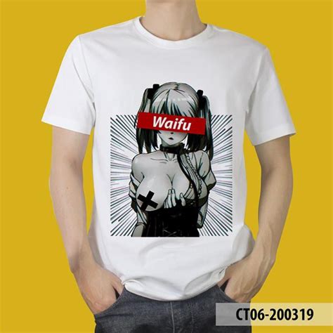 Hentai Waifu Big Anime Ecchi T Shirt Shopee Singapore