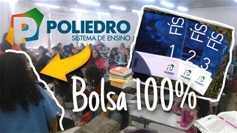 Bolsa Poliedro - COMO ESTUDEI DE GRAÇA NO POLIEDRO | BOLSA 100% - YouTube