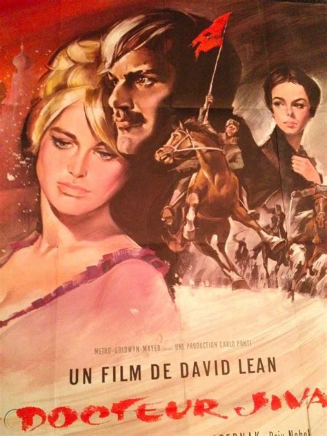 Doctor Zhivago 1965 Original French Movie Poster 47x63 Pristine