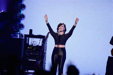 DEMI LOVATO At Hot 99 5 Jingle Ball 2014 In Washington HawtCelebs