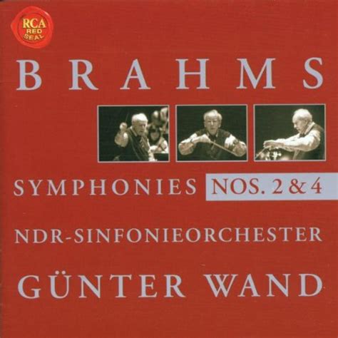 Brahms Symphonies Nos 2 4 Amazon Es CD Y Vinilos