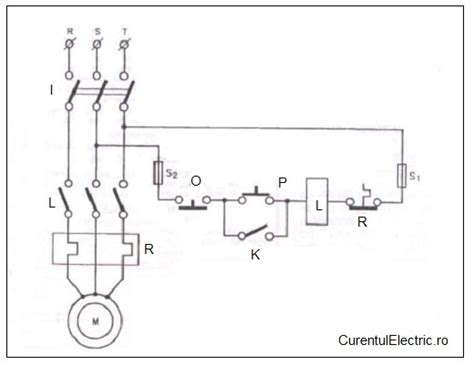 Schema Comanda Pornirea Unui Motor Asincron Trifazat Nereversibil