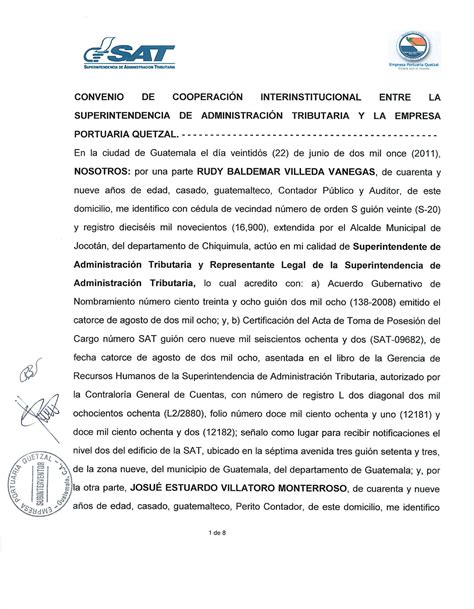 29 Convenio De Cooperacion Interinstitucional Entre La Superintendencia