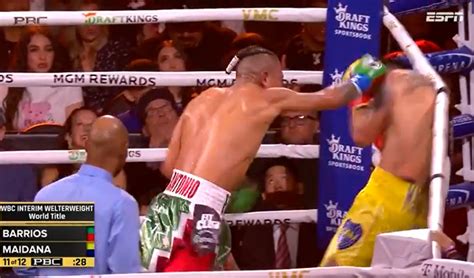 Fabi N Maidana Vs Mario Barrios Resultado Victoria Del Azteca Por